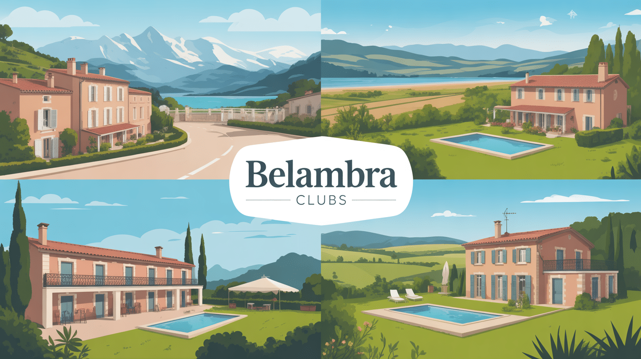 vue panoramique belambra clubs villages vacances france