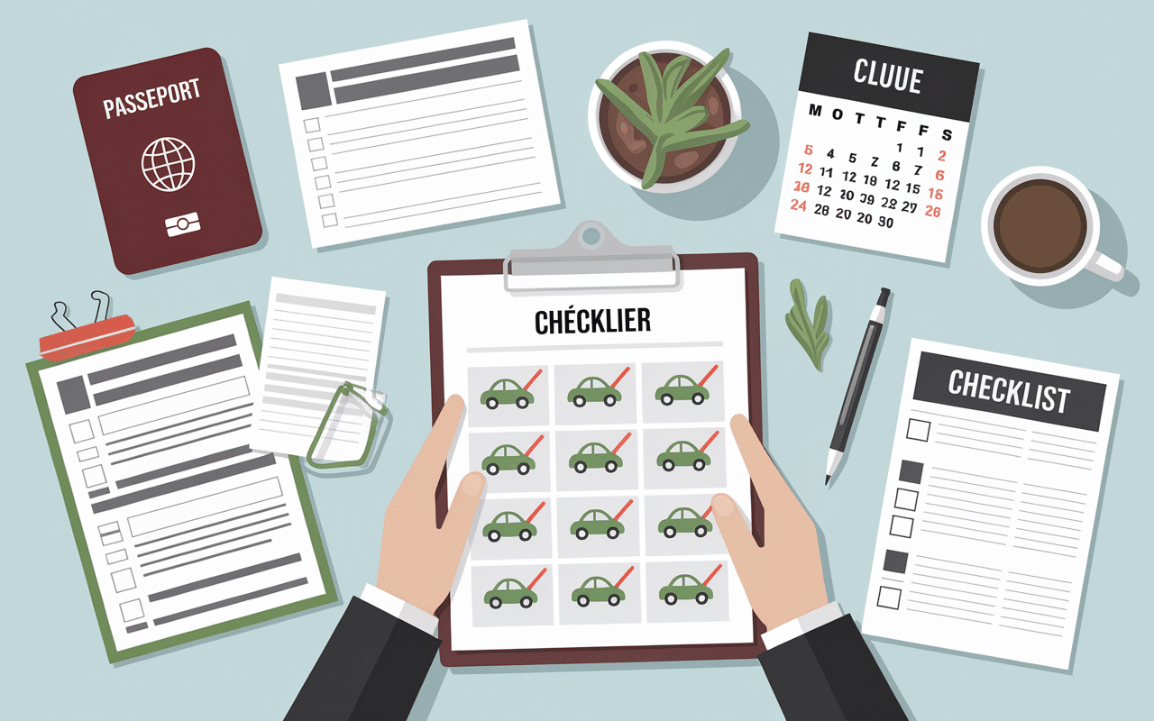 Illustration des démarches pour s'installer au Canada