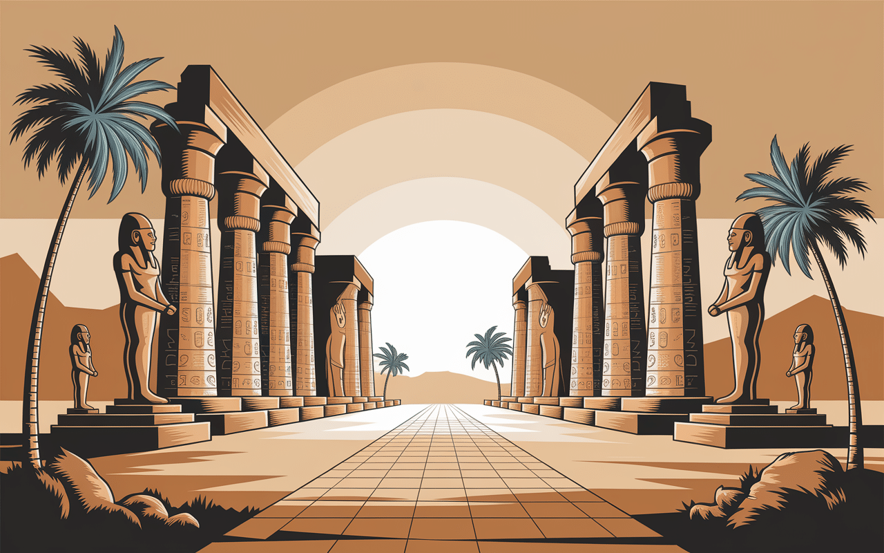 Temples antiques sites incontournables croisiere sur le nil palmiers desert