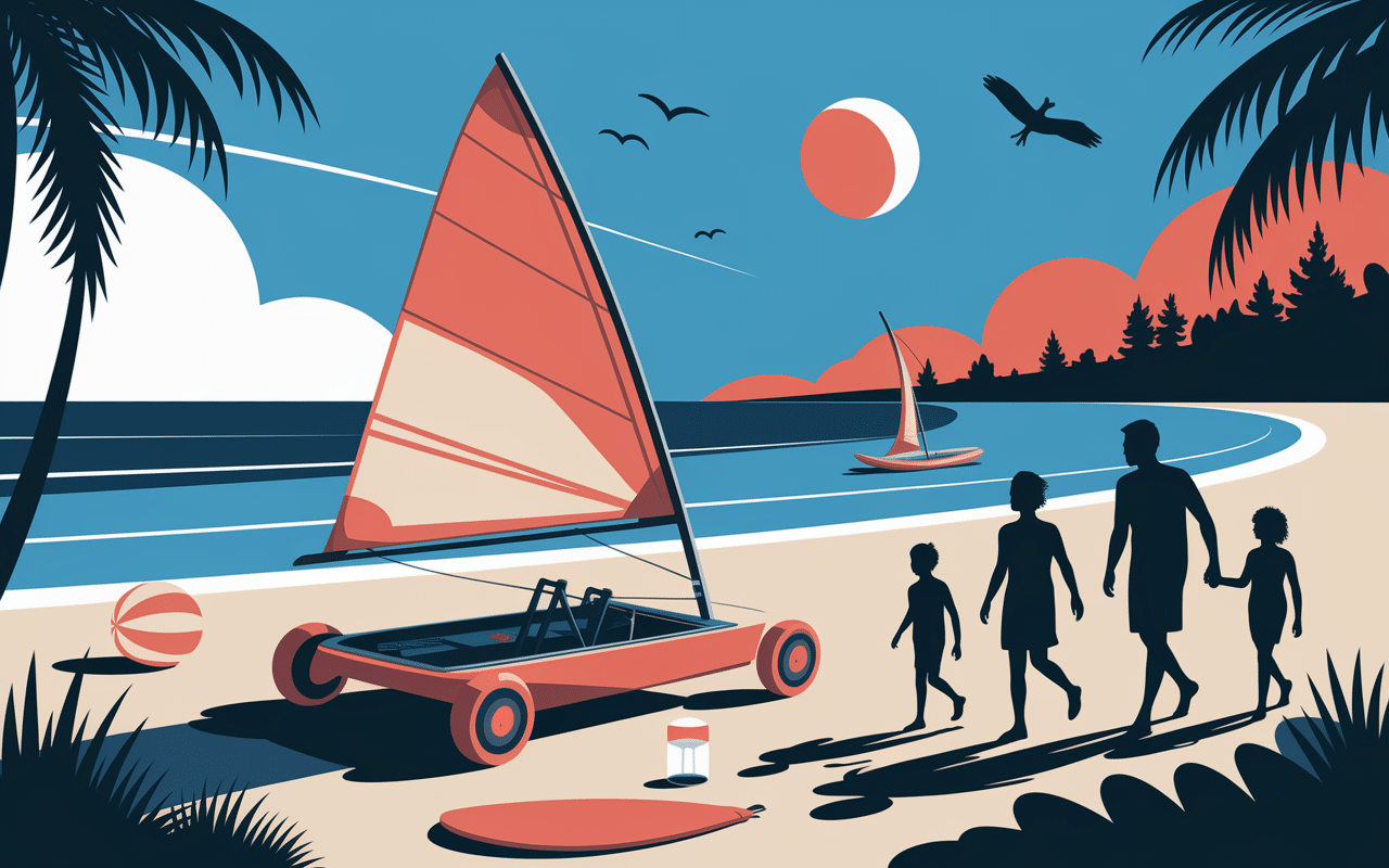 Activités plage Fort-Mahon voile paddle