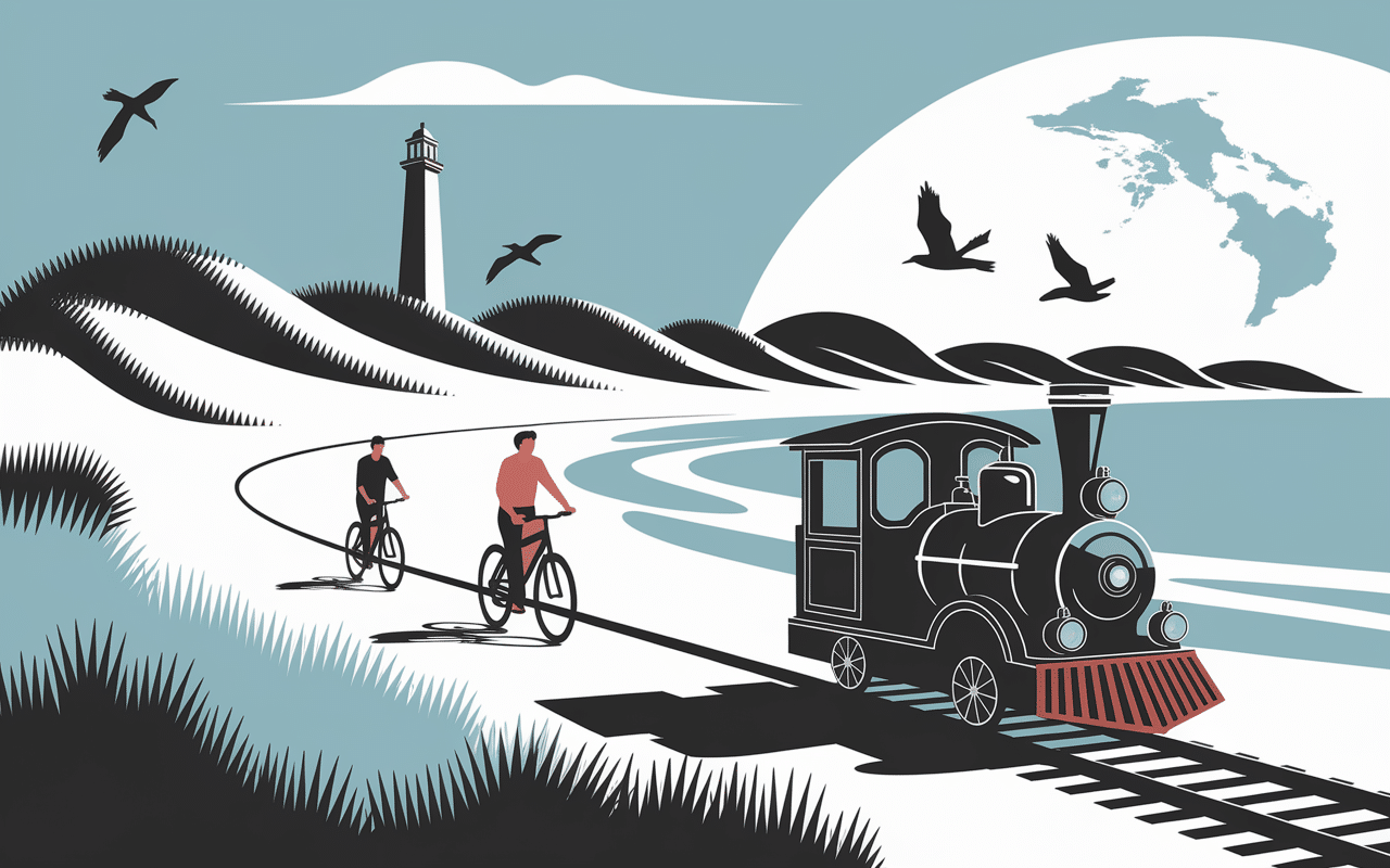 Alentours Fort-Mahon dunes et phares