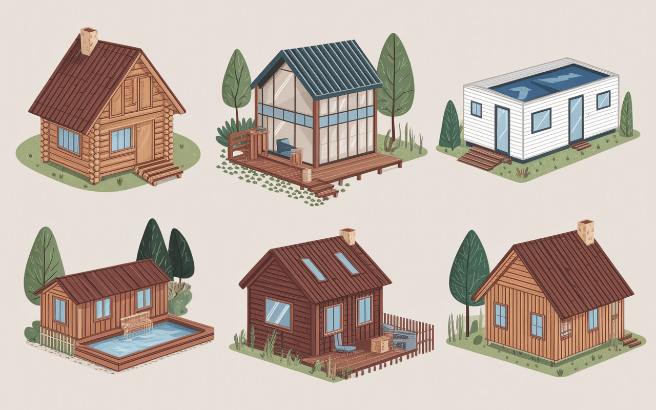 Collection d'hébergements de vacances diversifiés