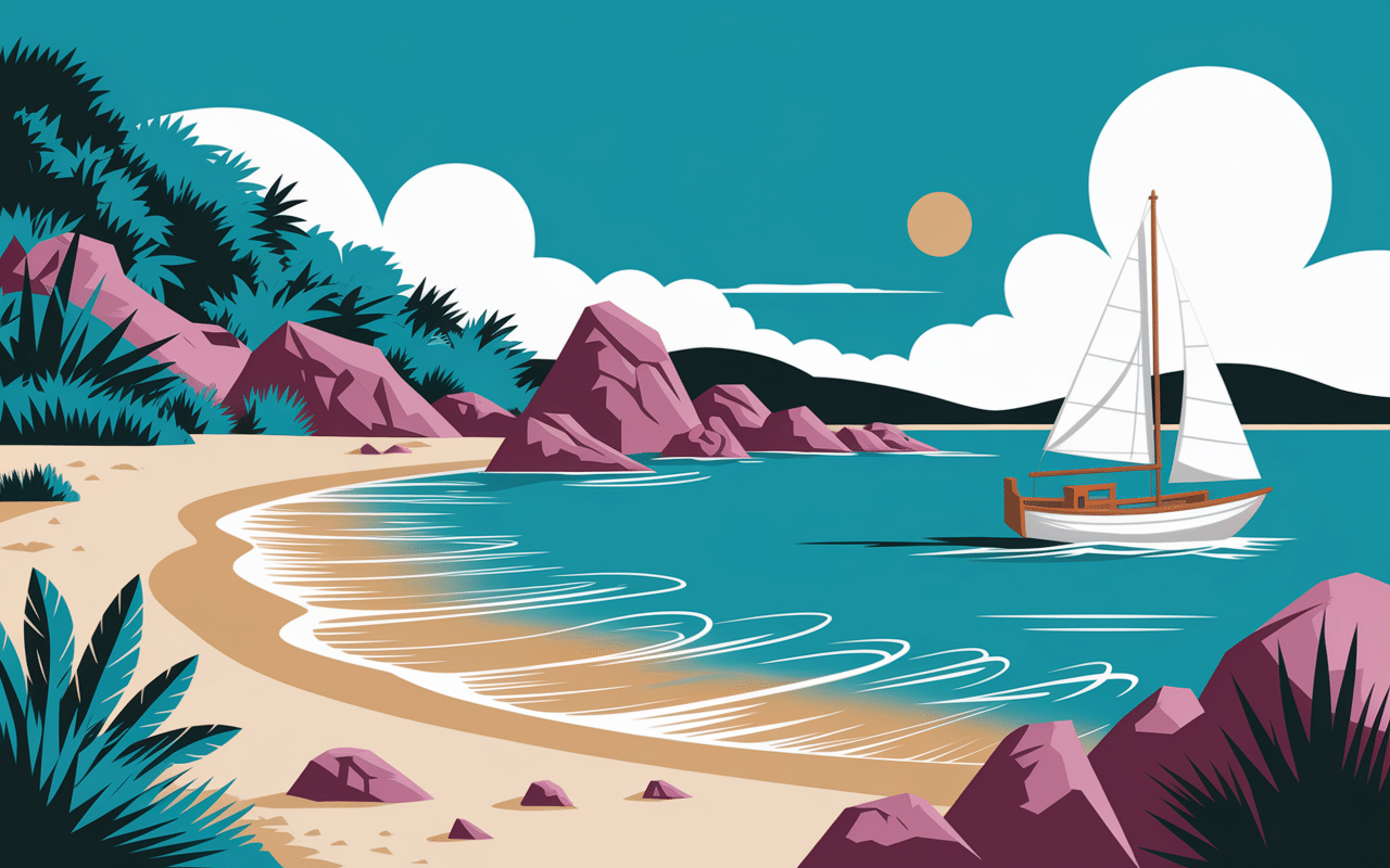 Paphos crique sable doré et eaux turquoise