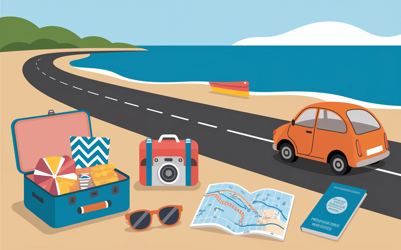 préparer voyage albanie plage road trip