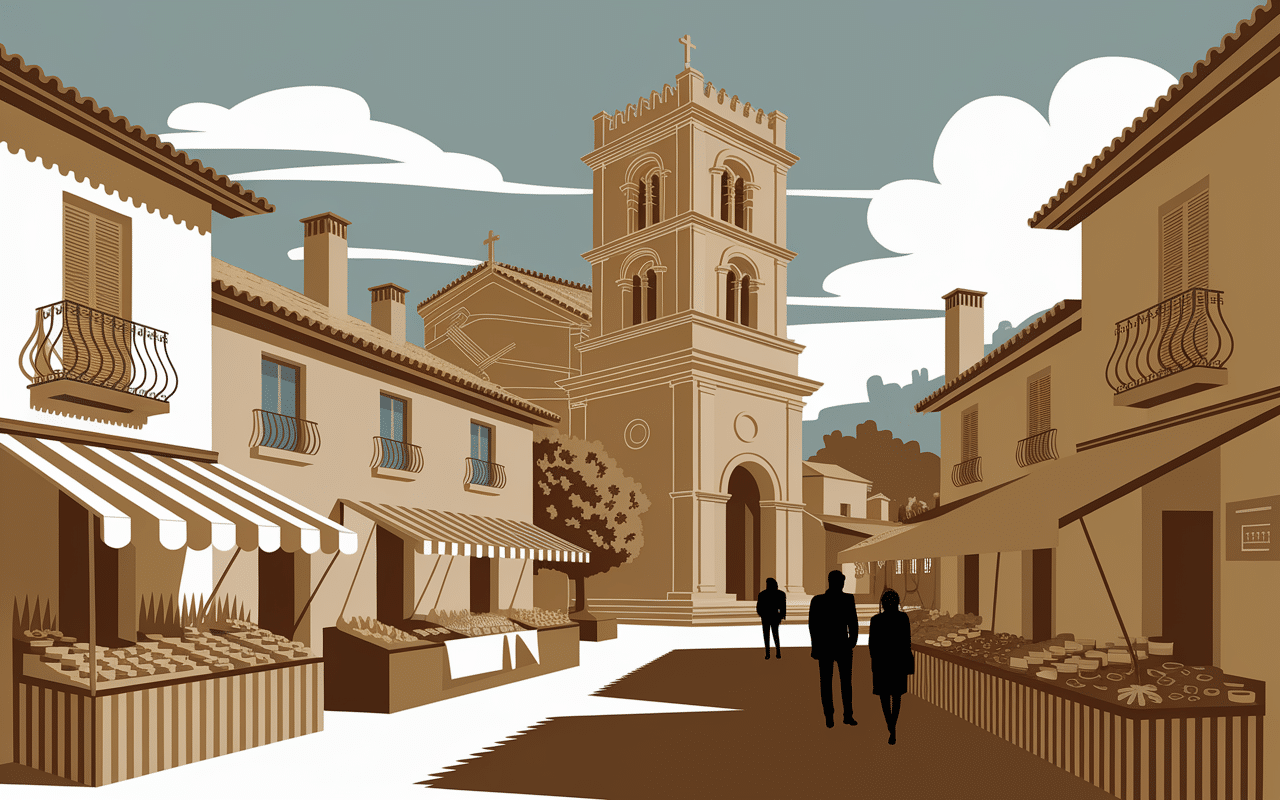 cazaubon église marché patrimoine