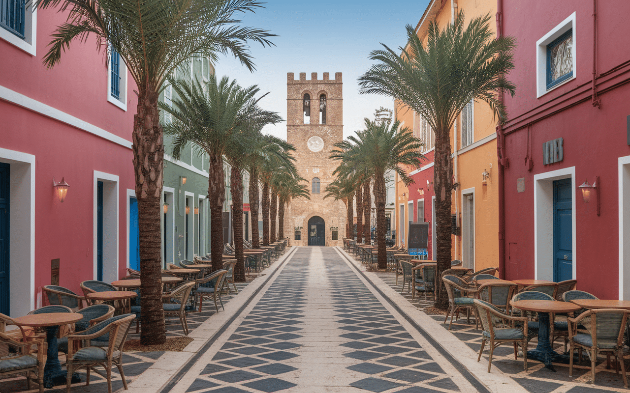 centre ville historique olbia sardaigne