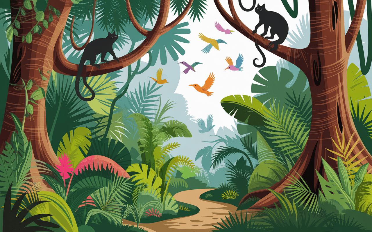 Forêt Nosy Be Madagascar lémurien biodiversité