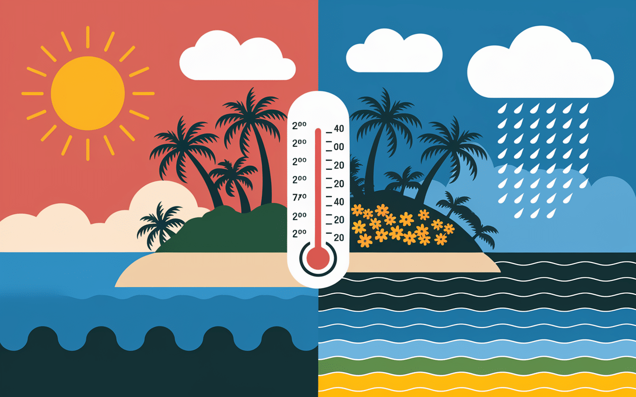 ile maurice quand partir climat meteo saisons