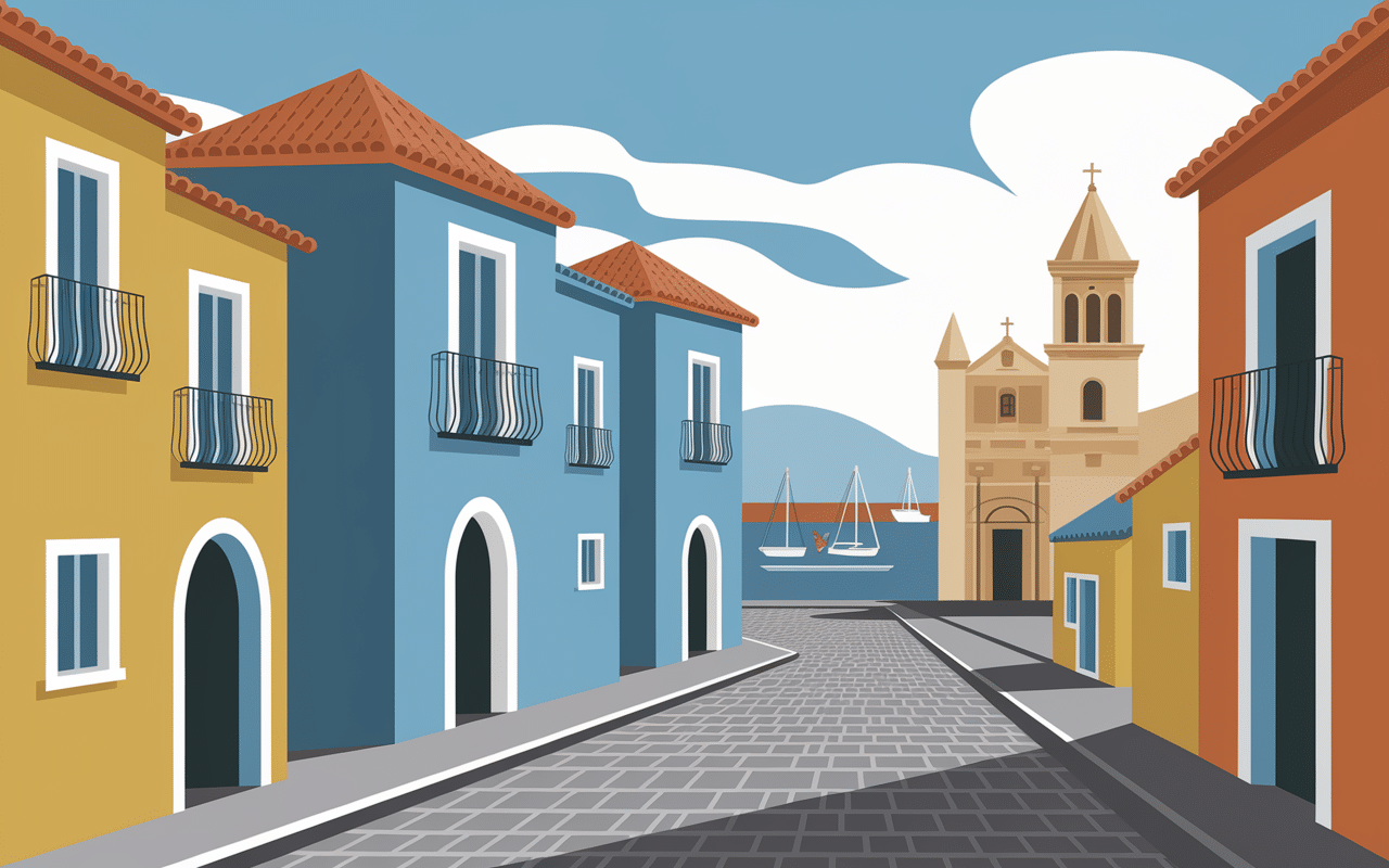 quartier historique mazara del vallo ruelles mer