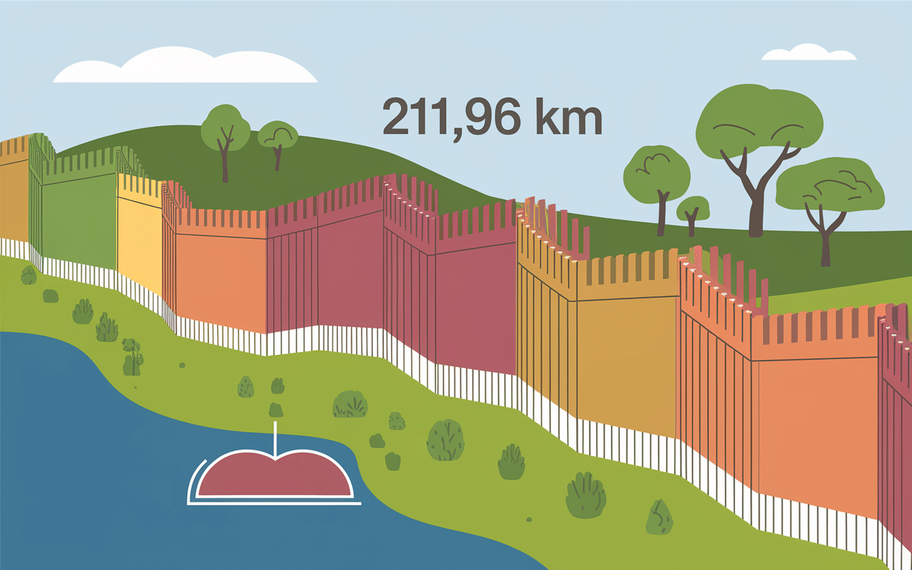 muraille de chine longueur infographie chiffres