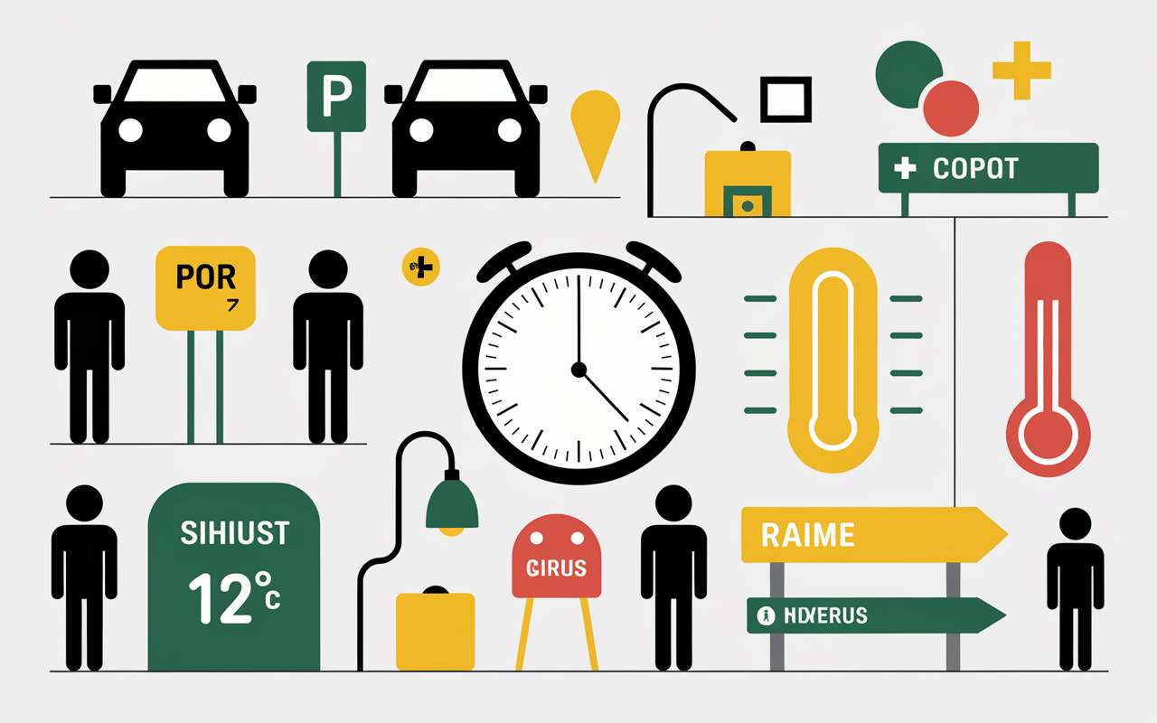 Plan visite pratique grotte de la balme pictogrammes