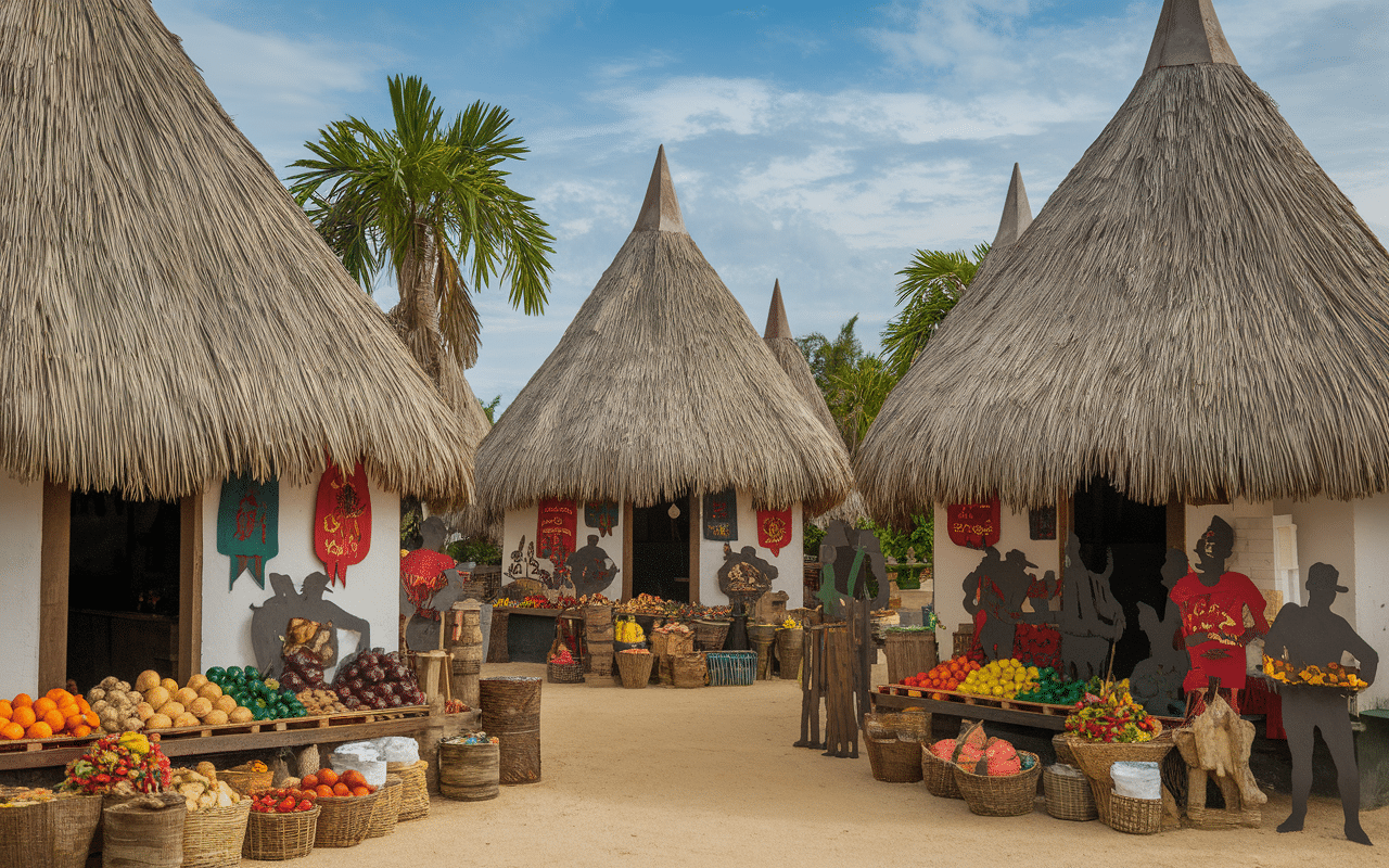 sumatra village traditionnel marché culture