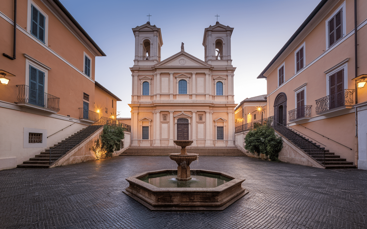 Place baroque et duomo d'Acireale Sicile