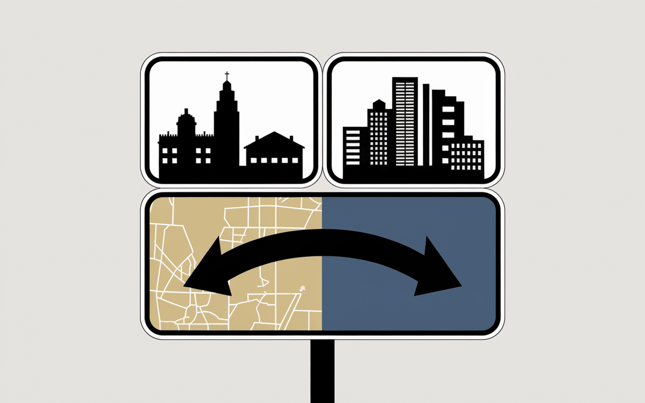 Panneau ville akmola astana Kazakhstan