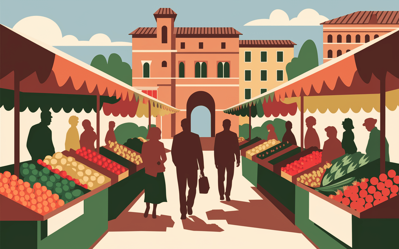 marché local forte dei marmi produits régionaux