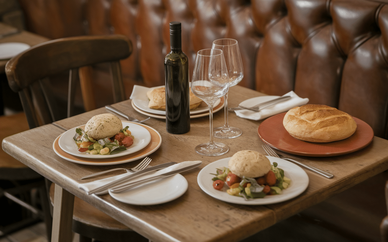 gastronomie italie toscane lucca table