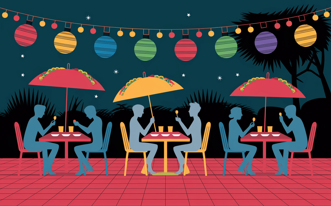 mexico city ciudad ambiance gastronomique festive nocturne