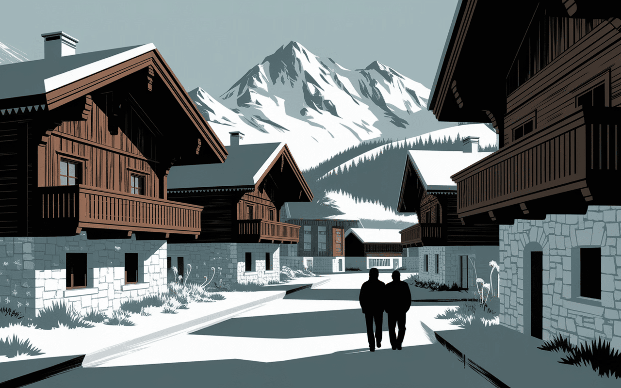 montalbert chalets traditionnels village