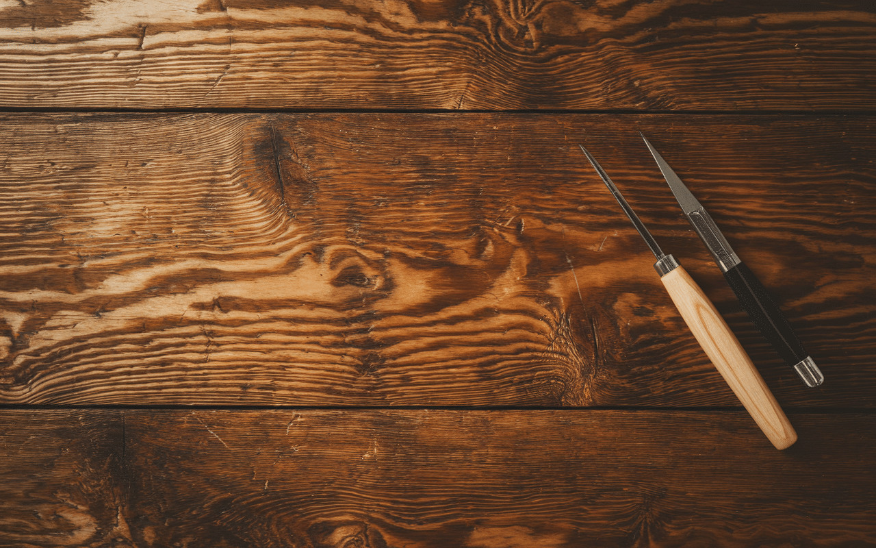 gros plan bois silvado texture brun doré