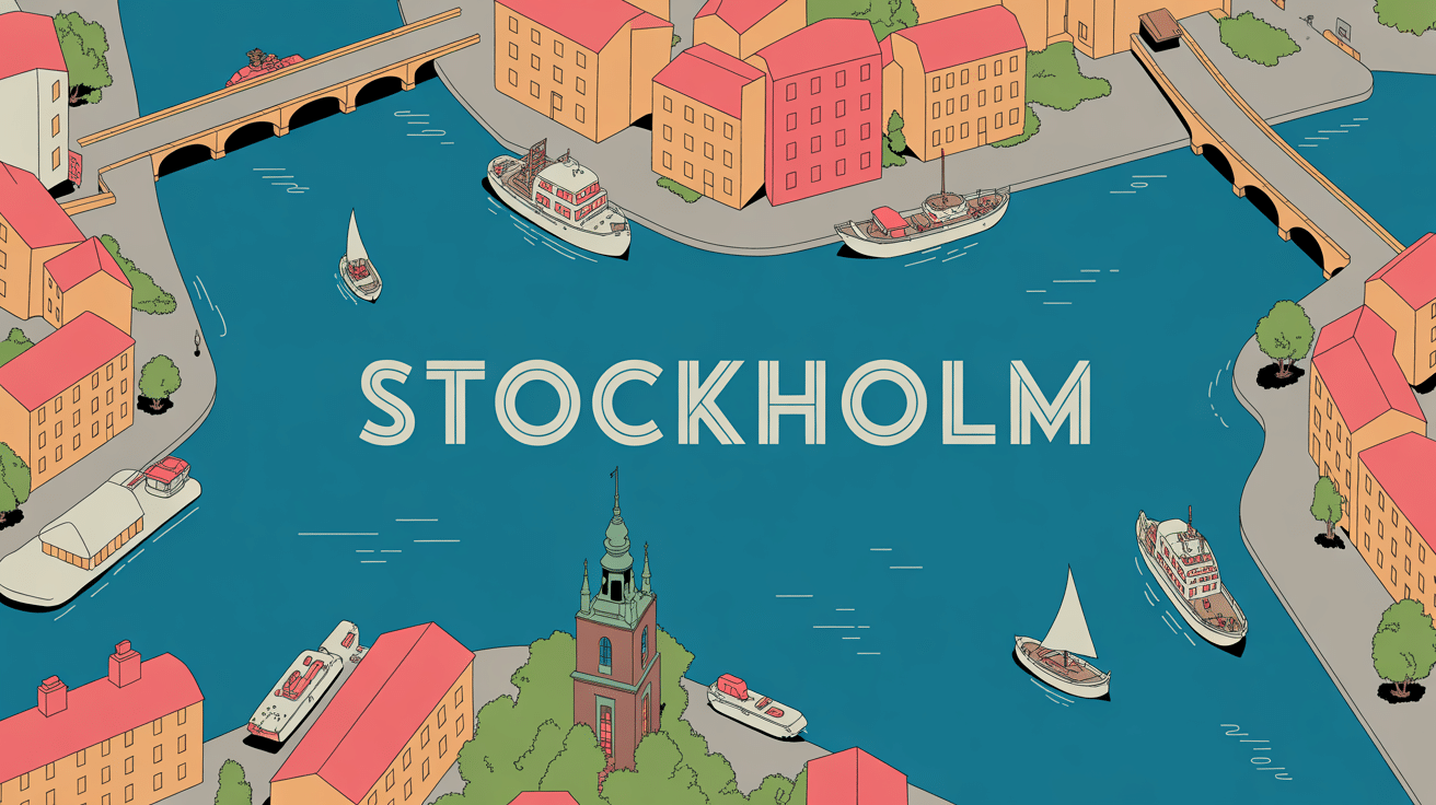 vue panoramique que faire à stockholm îles et ponts