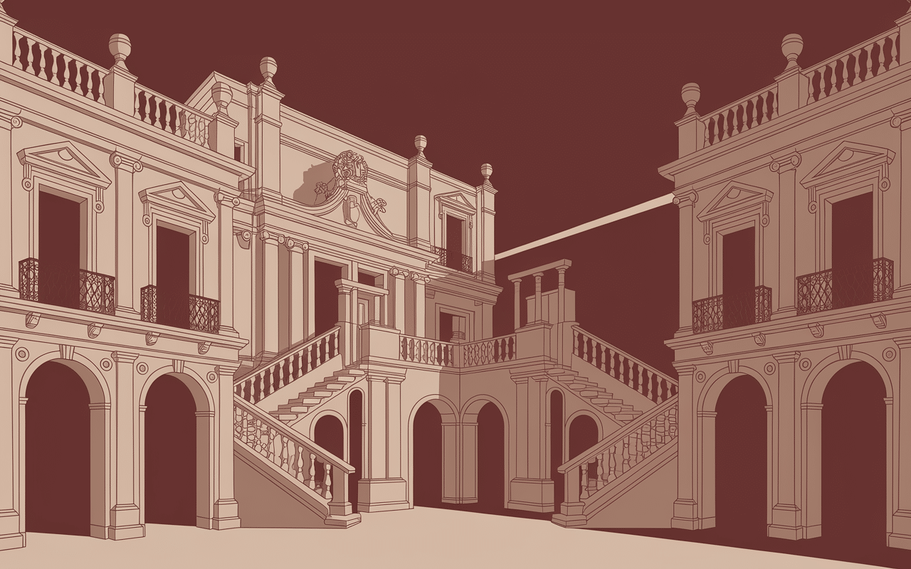 Architecture baroque Ragusa Sicile