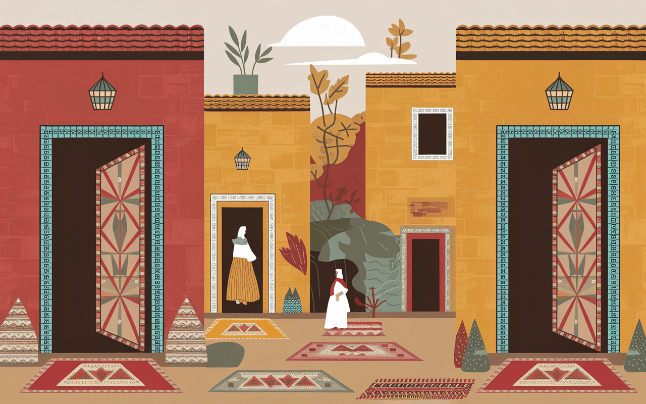 Tafraout traditions village berbère