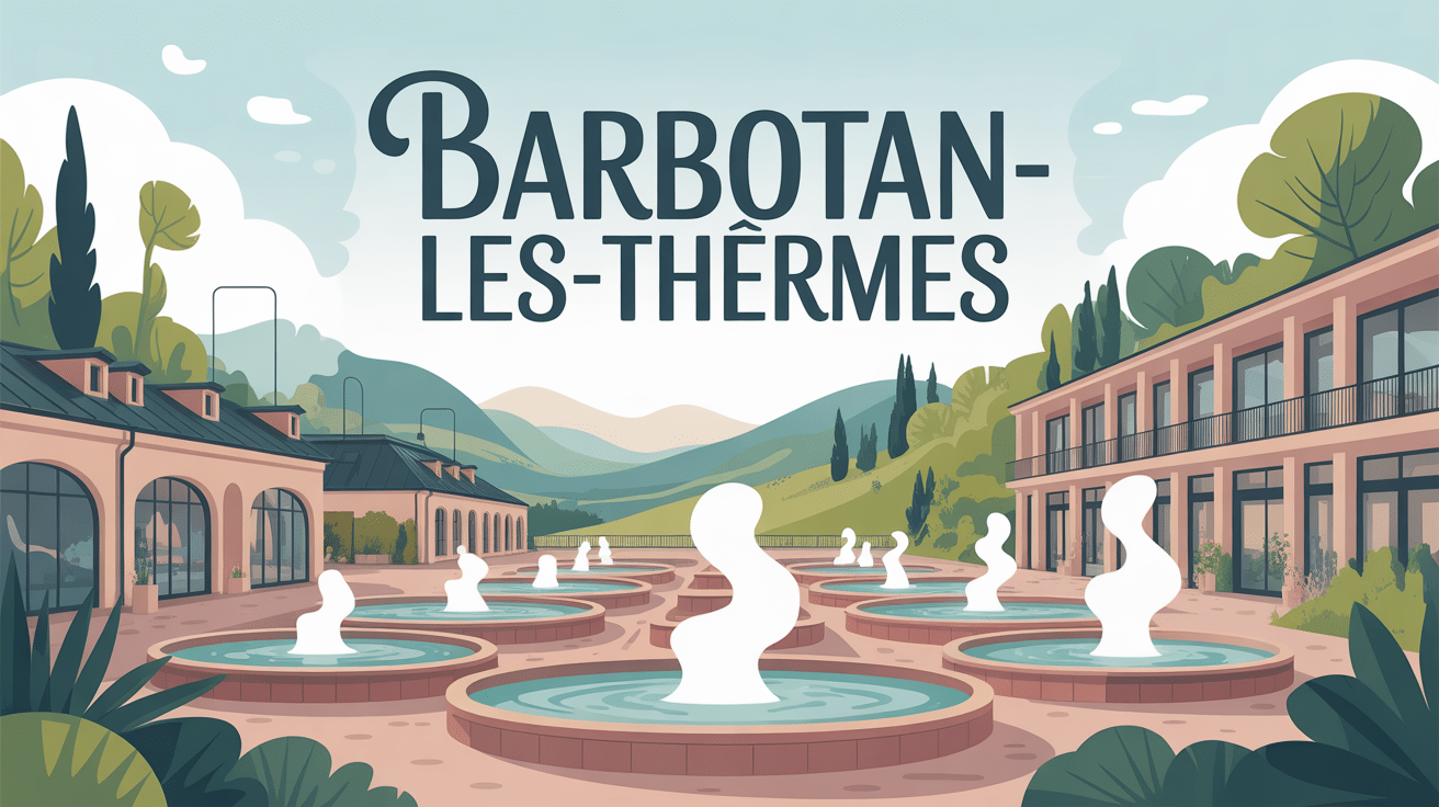 Station thermale Barbotan les thermes bassin et nature