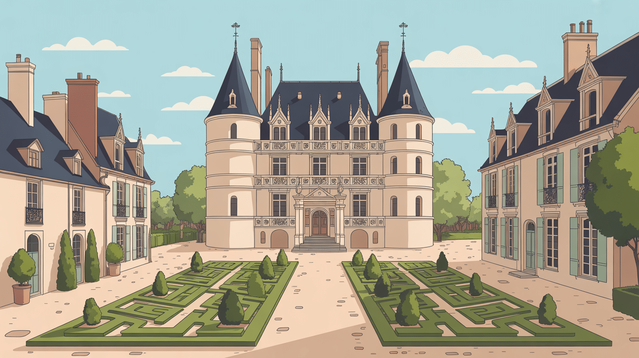 château durtal vieux bourg et église