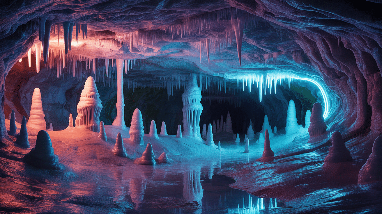grotte de lombrives stalactites concrétions calcaires