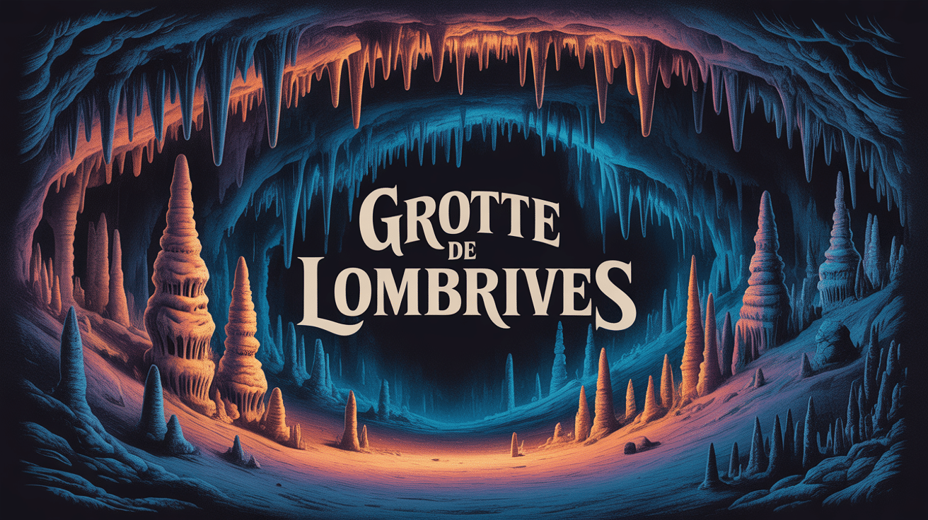 illustration grotte de lombrives stalactites voûtes