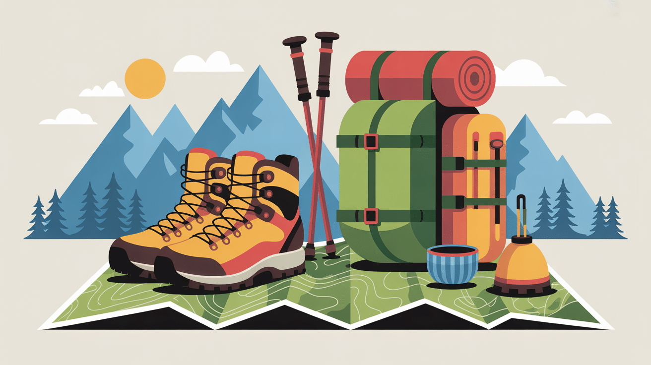 Équipements randonnée monte cinto carte montagne