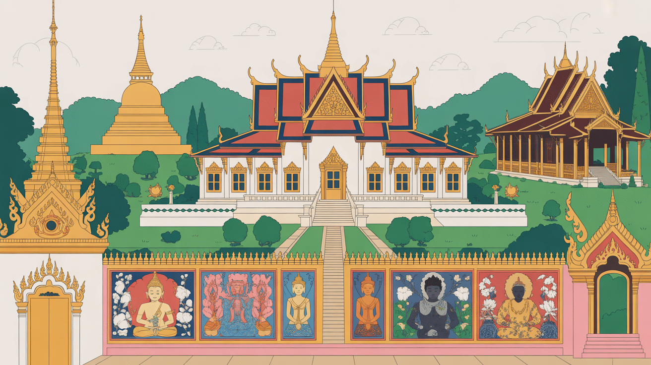 palais royal temple capitale Cambodge