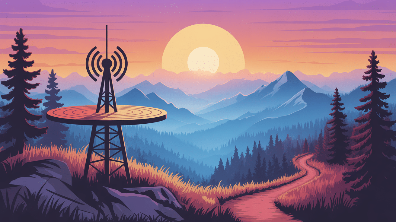 Panorama pic de Nore table orientation