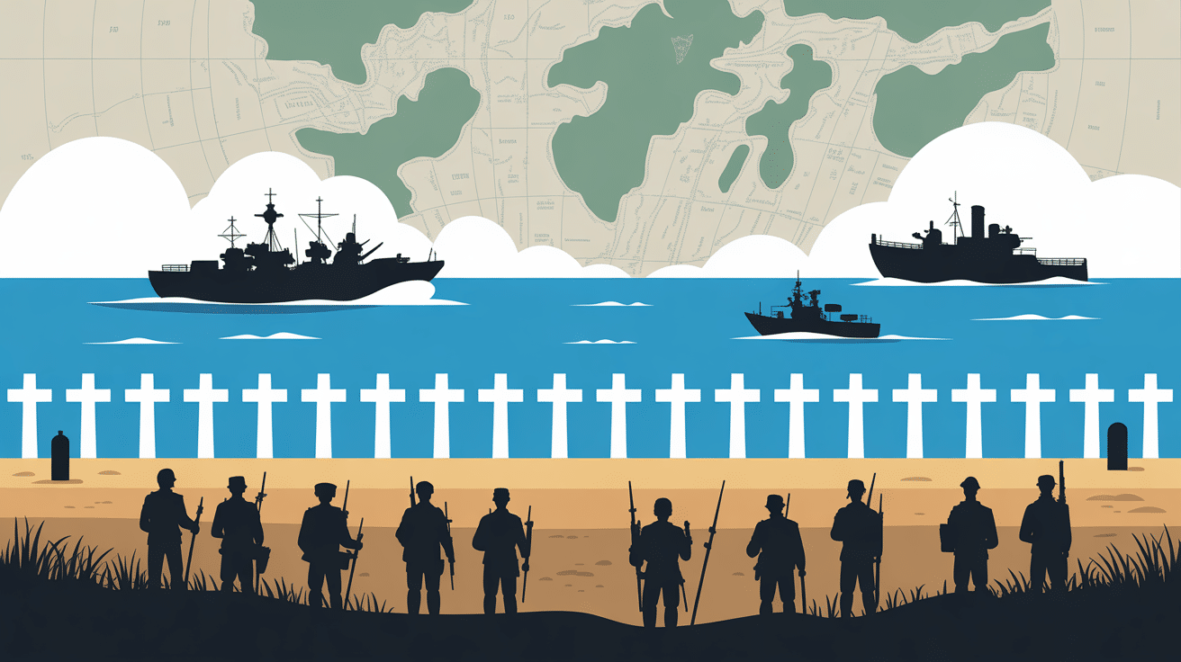 Histoire plage du débarquement Normandie soldats