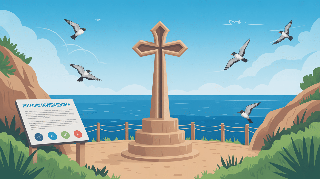 mémorial croix pointe de pen hir préservation