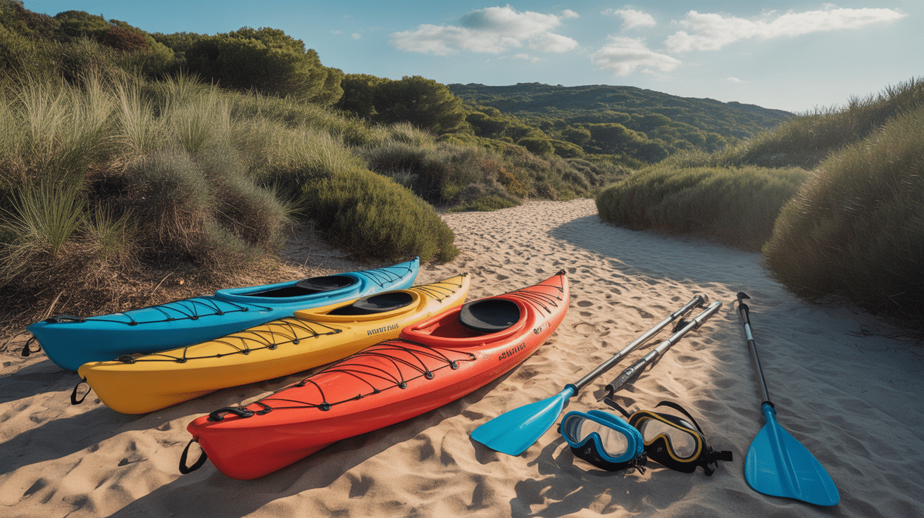 Sports nautiques randonnée Porticcio Ajaccio