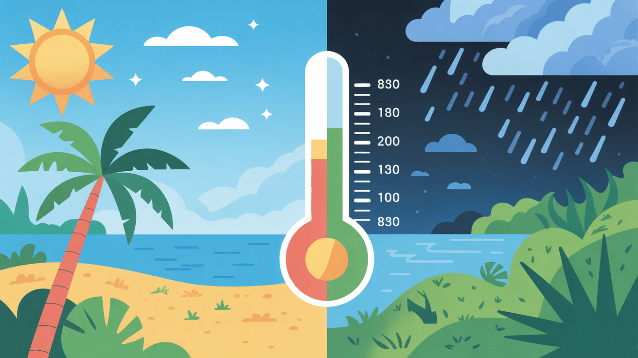 Saison sèche et saison des pluies quand partir à Bali