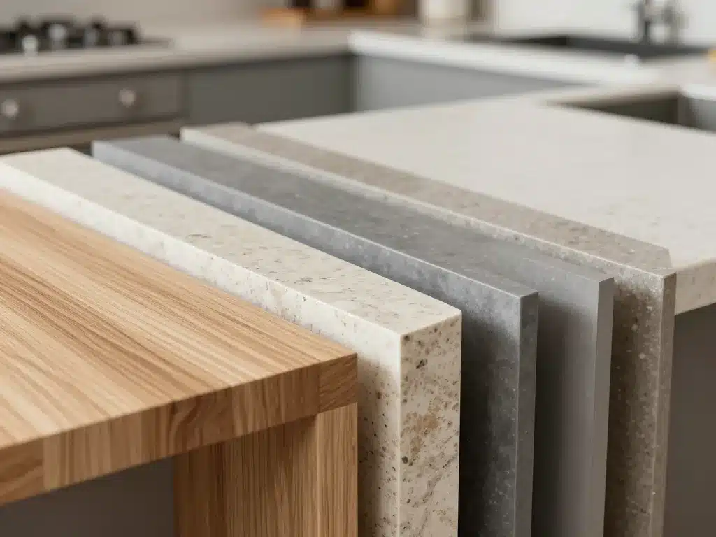 stratifié plan de travail épaisseur et finition