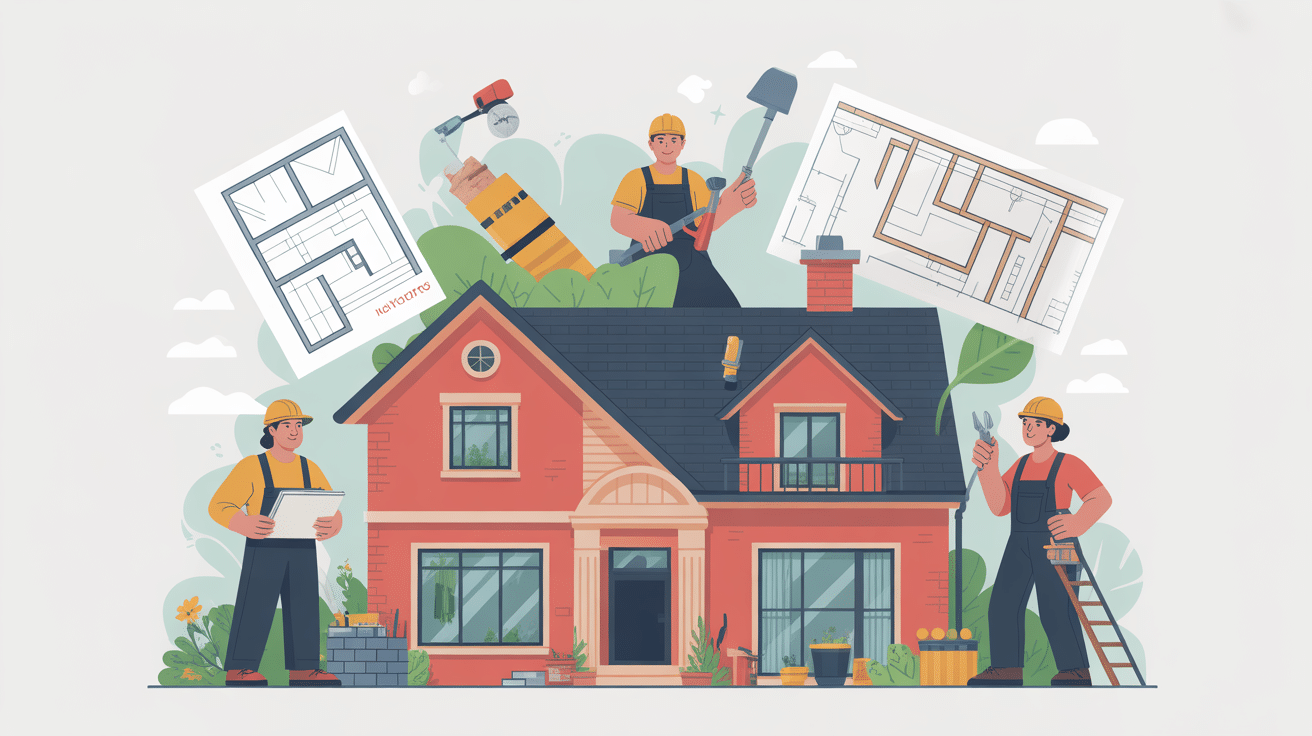 illustration devis travaux habitatpresto artisans rénovation