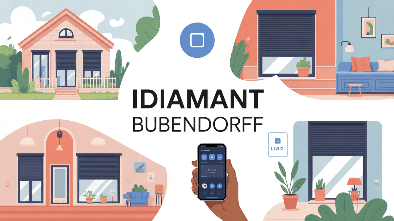 idiamant bubendorff contrôle connecté volets roulants