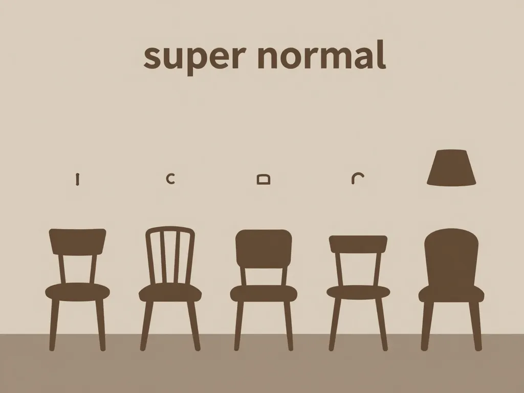 Concept design super normal Jasper Morrison objets quotidiens