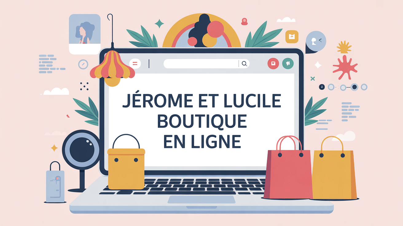 illustration recherche jérome et lucile boutique en ligne