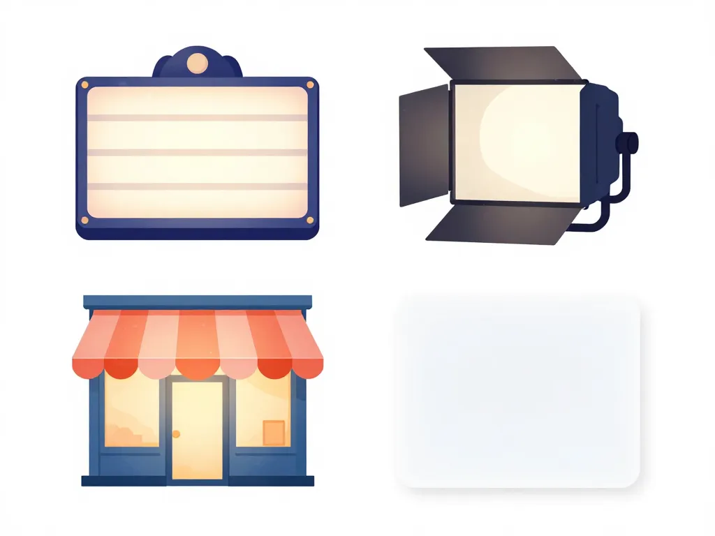 Illustration usages lightbox déco photo web signalétique