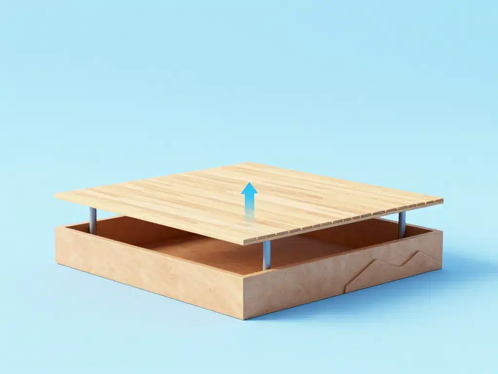 structure maison sur vide sanitaire coupe explicative