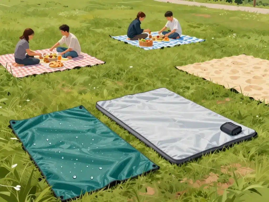 nappe picnic imperméable isolante légère plage