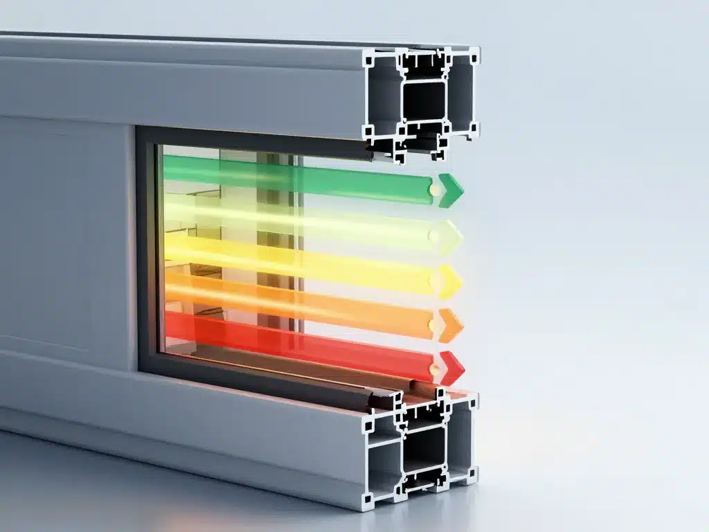 Diagramme fenêtre Internorm isolation thermique acoustique