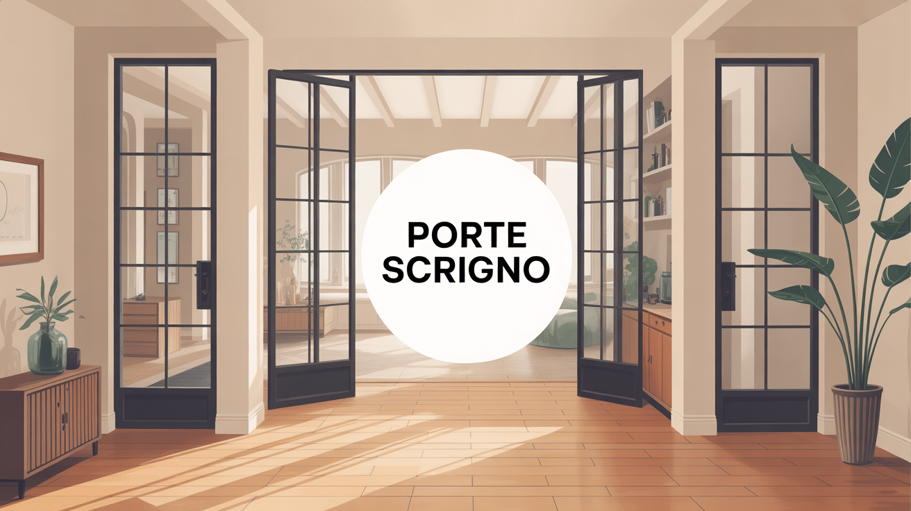 Visuel portes Scrigno design intérieur