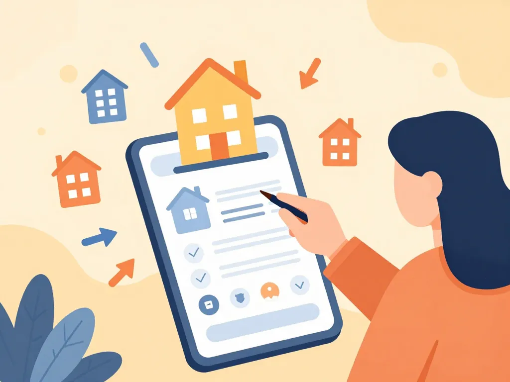 Illustration recherche logement action logement al in