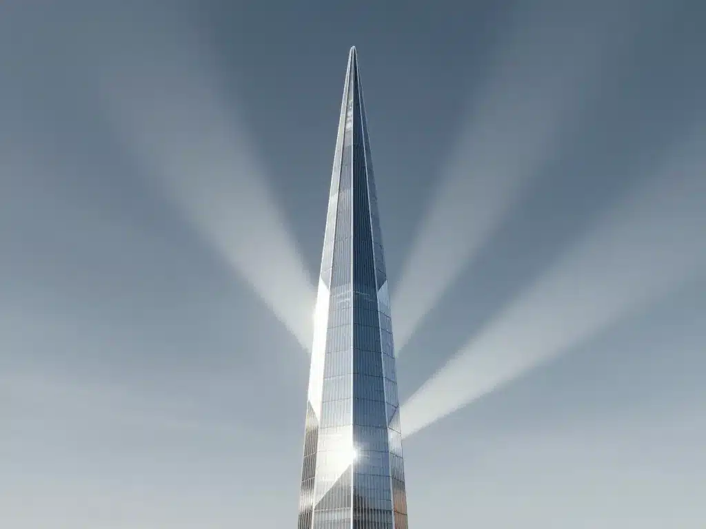 Almas Tower in Dubai illustrée comme une tour diamant moderne