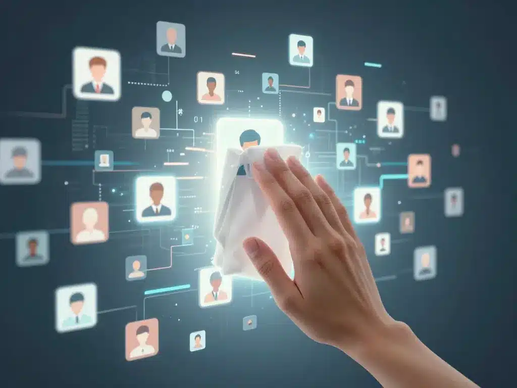 comment enlever suppression données numériques